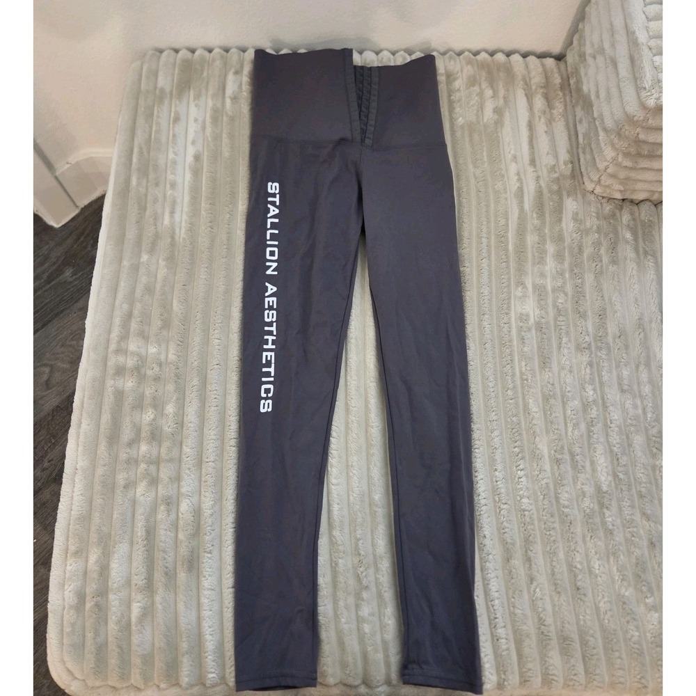 Stallion Aesthetics Gray Compression Leggings - Womens Size Small New York